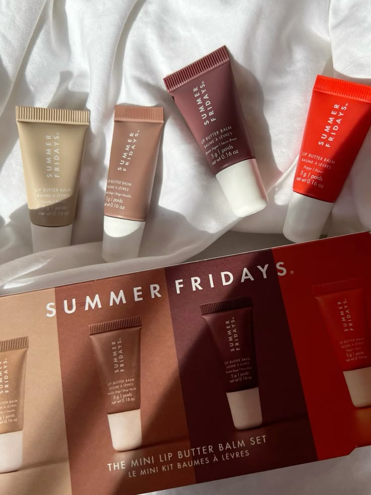 Summer Fridays The Mini Lip Butter Balm Set